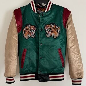 Kids Wu Tang Tiger Embroidered Jacket